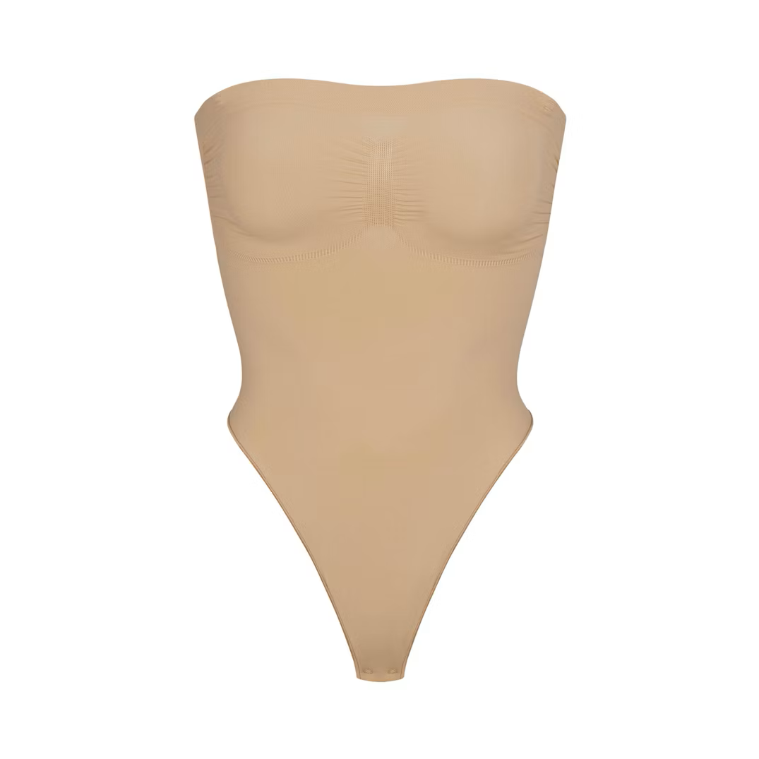 STRAPLESS THONG BODYSUIT