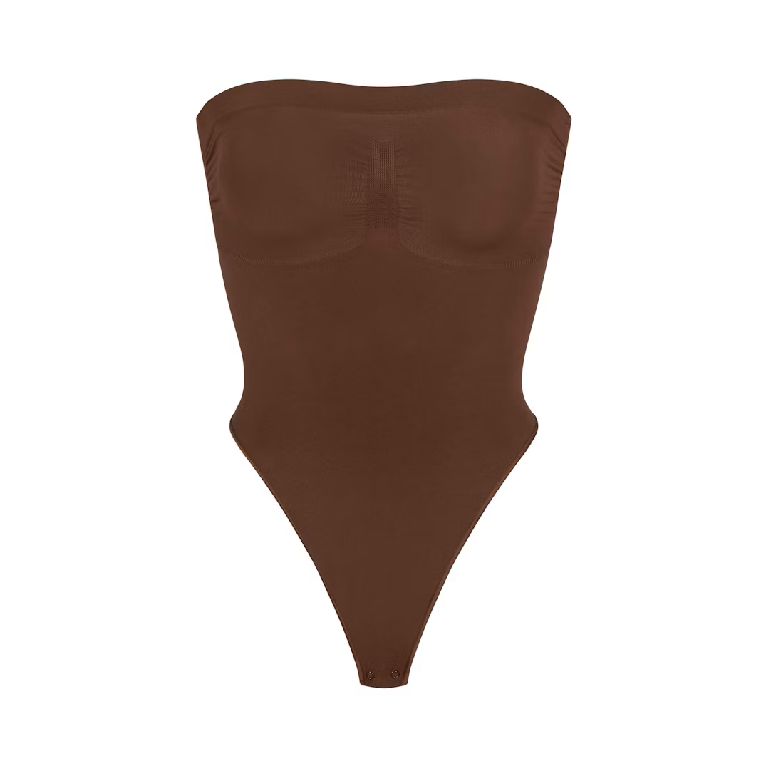 STRAPLESS THONG BODYSUIT