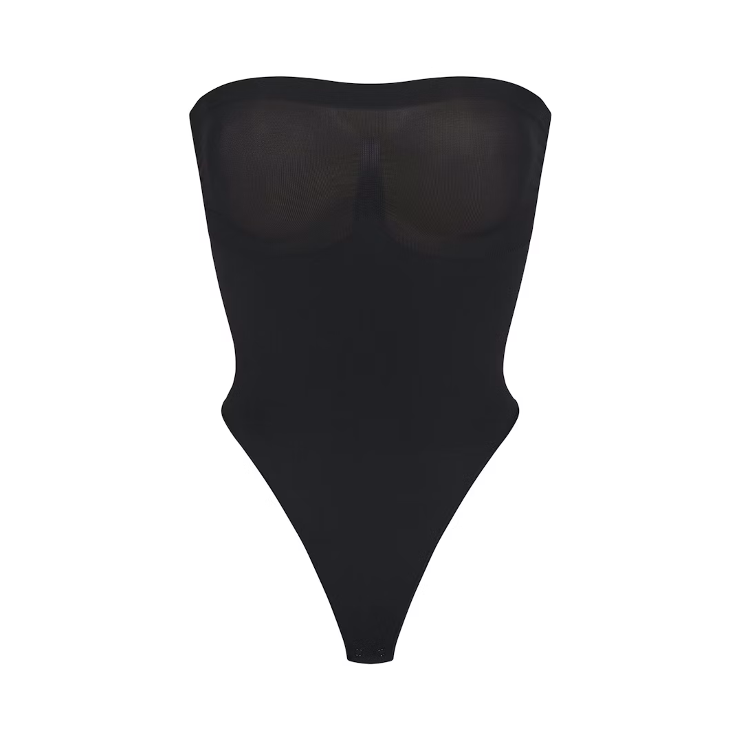 STRAPLESS THONG BODYSUIT