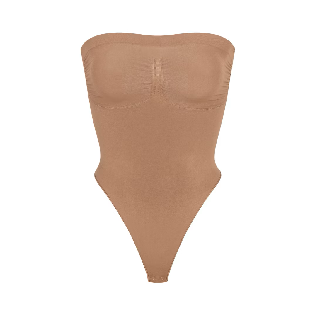 STRAPLESS THONG BODYSUIT