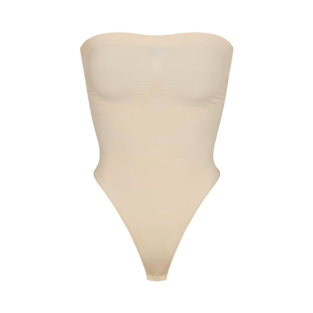 STRAPLESS THONG BODYSUIT