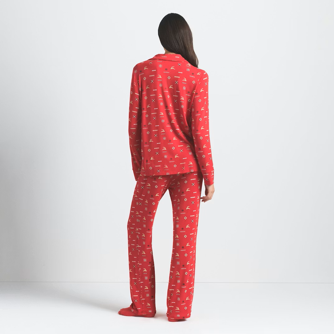 LONG SLEEVE BUTTON UP SET