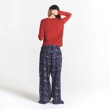 SKIMS SLEEP FLANNEL PANT SET