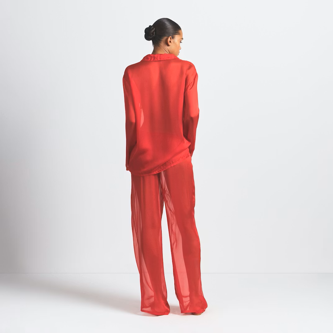 BUTTON UP SHIRT AND PANT SET