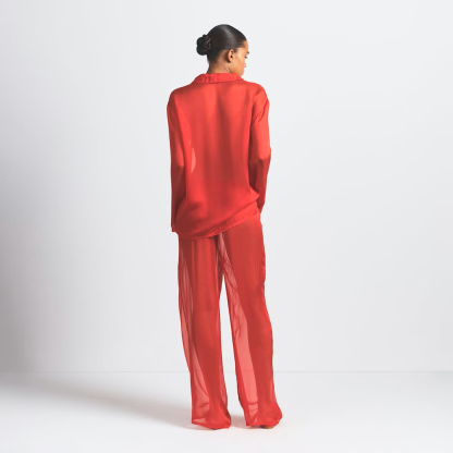 BUTTON UP SHIRT AND PANT SET