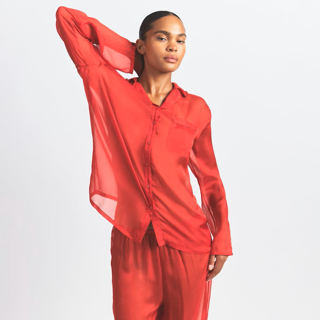 BUTTON UP SHIRT AND PANT SET