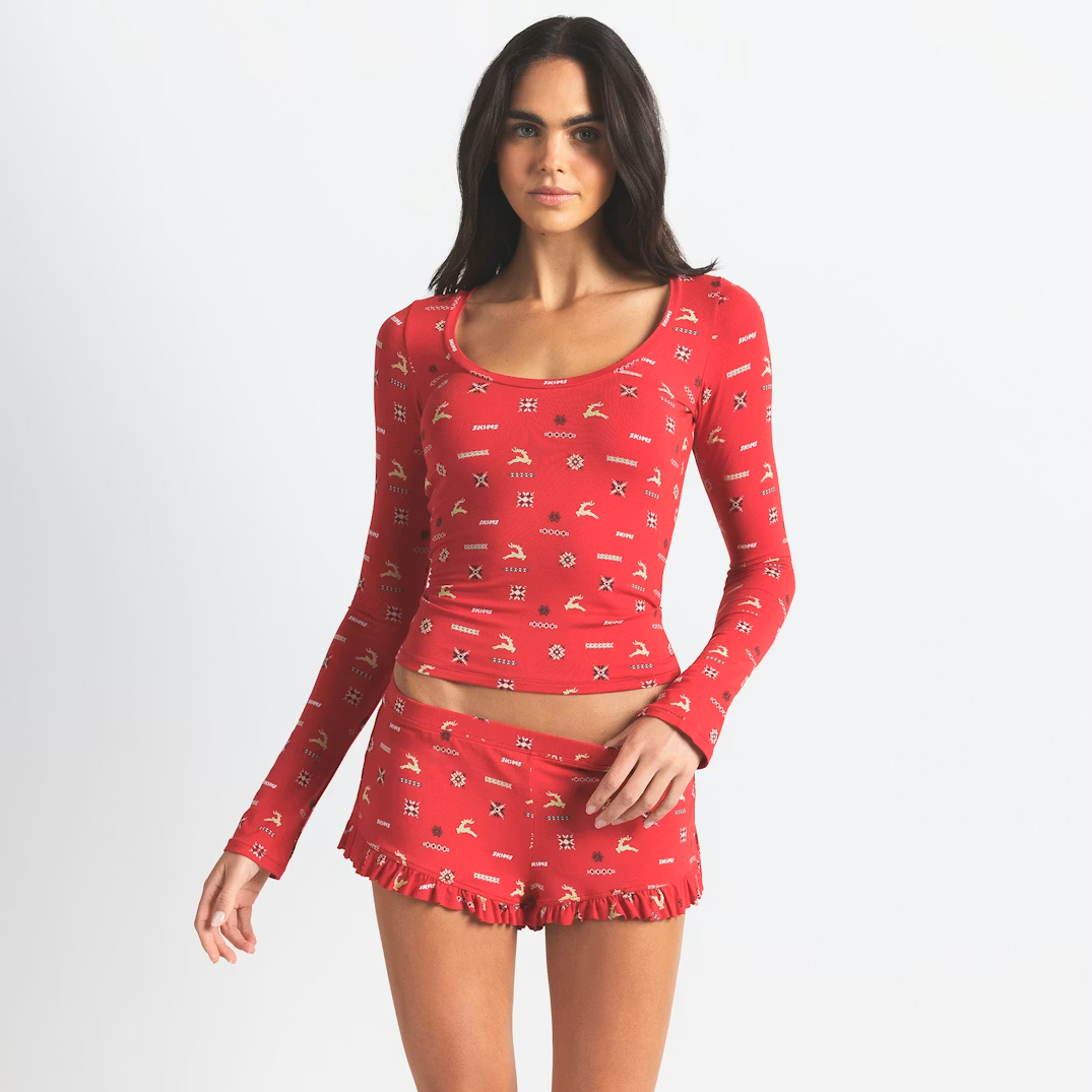 SCOOP NECK SLEEP SET