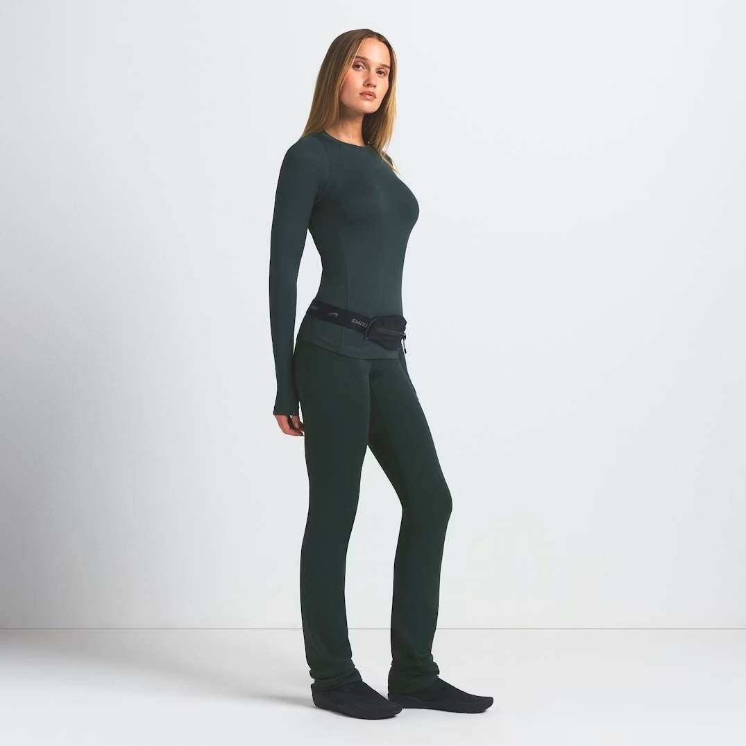 LONG SLEEVE CREW NECK TOP