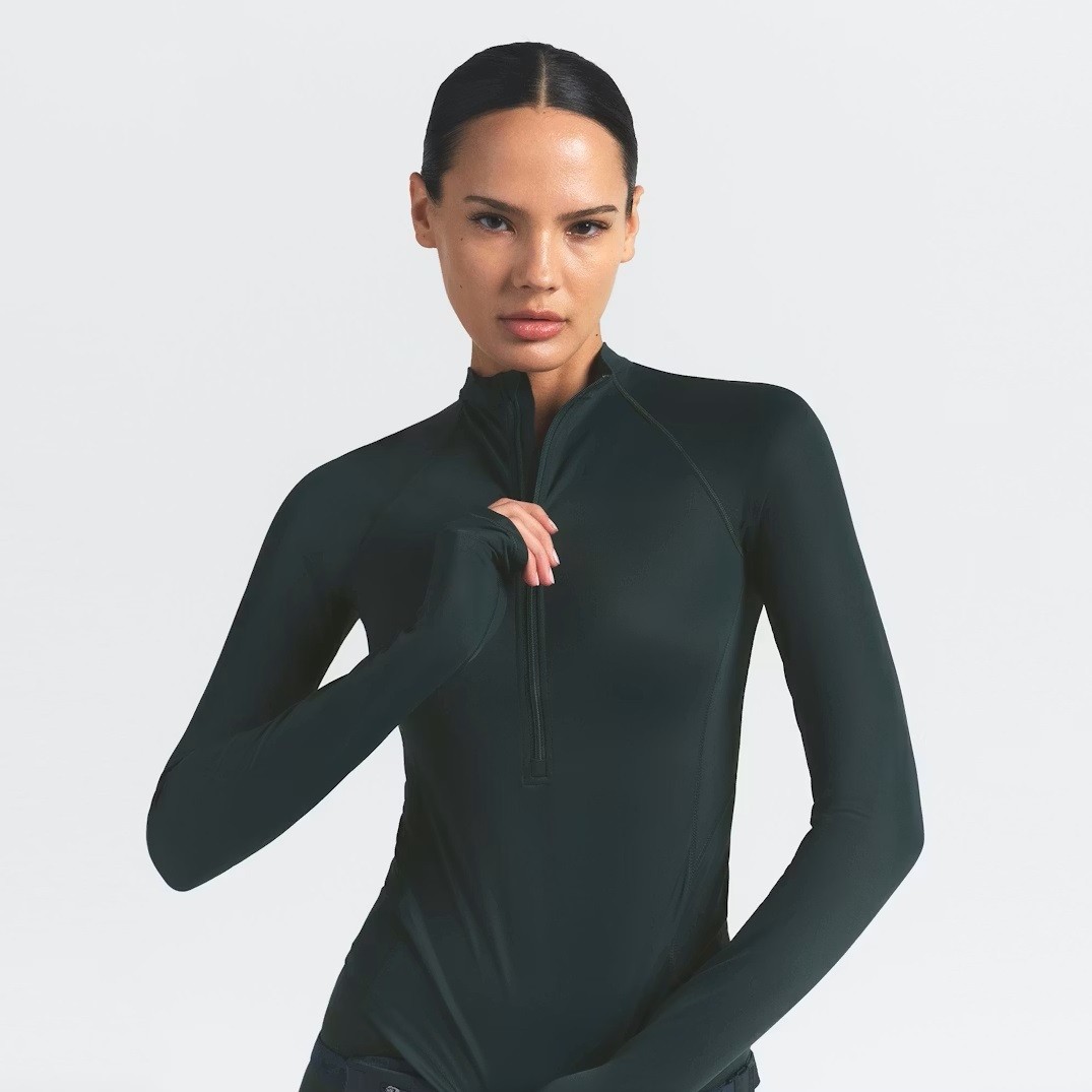 LONG SLEEVE HALF ZIP