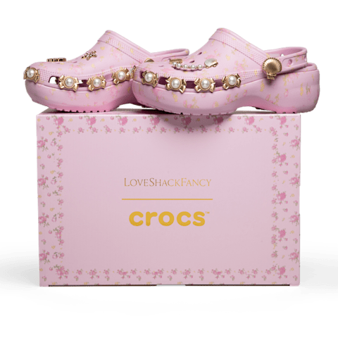 LoveShackFancy Classic Platform Clog