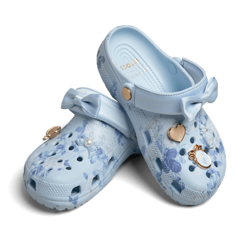 LoveShackFancy Blue Classic Clog