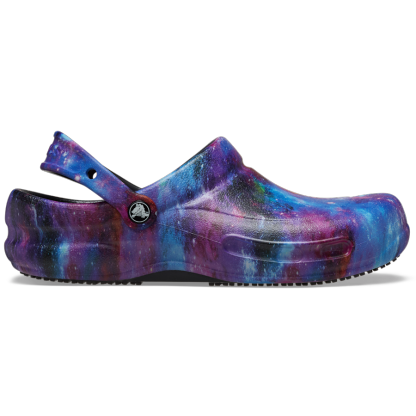 Bistro Graphic Slip Resistant Work Clog