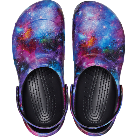 Bistro Graphic Slip Resistant Work Clog