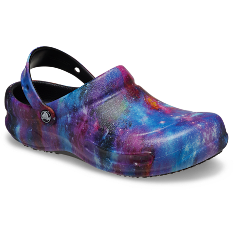 Bistro Graphic Slip Resistant Work Clog