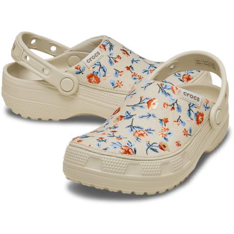 Classic Crafted Floral Clog
