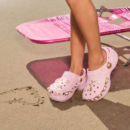 LoveShackFancy Classic Platform Clog