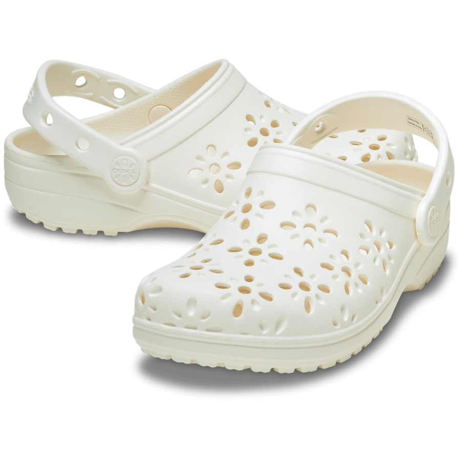 Classic Floral Cut-Out Clog