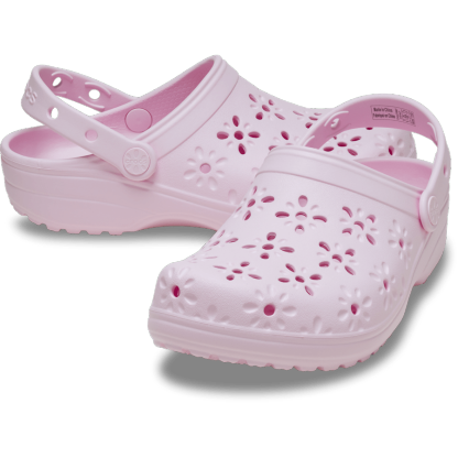 Classic Floral Cut-Out Clog