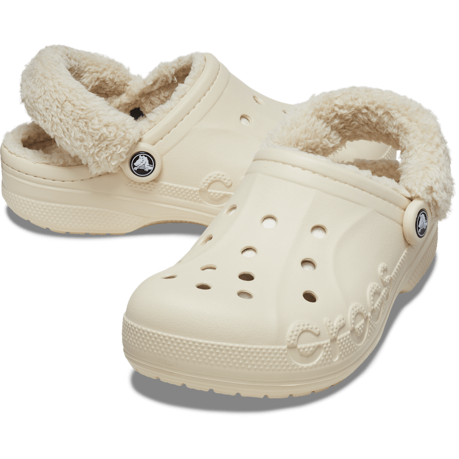 Baya Lined Fuzz-Strap Clog