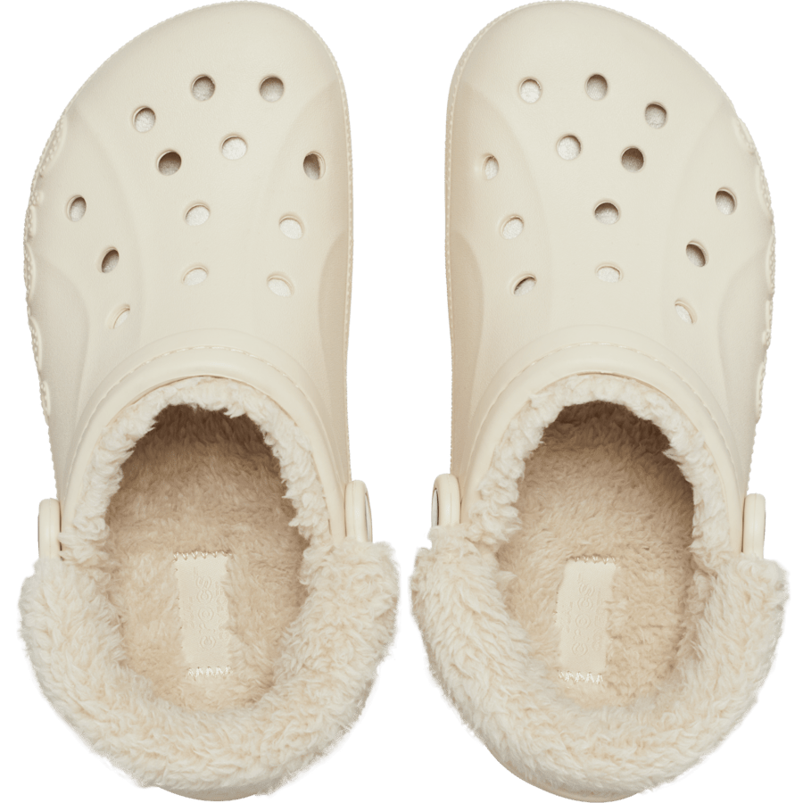 Baya Lined Fuzz-Strap Clog