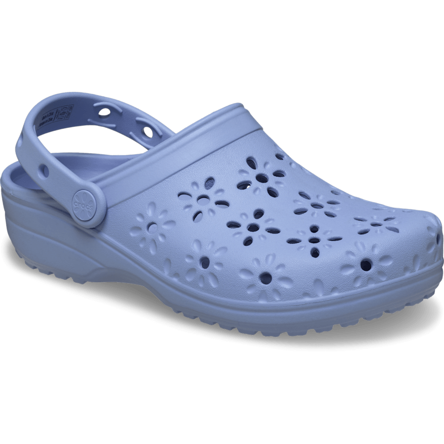 Classic Floral Cut-Out Clog