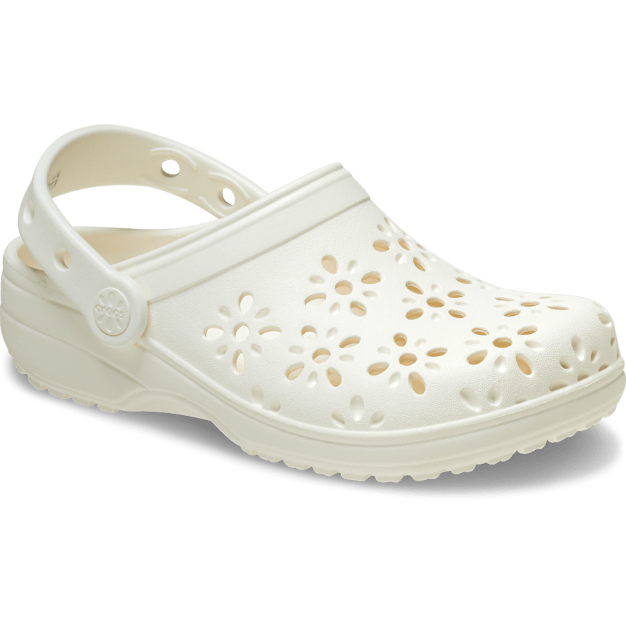 Classic Floral Cut-Out Clog