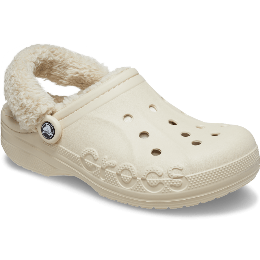 Baya Lined Fuzz-Strap Clog