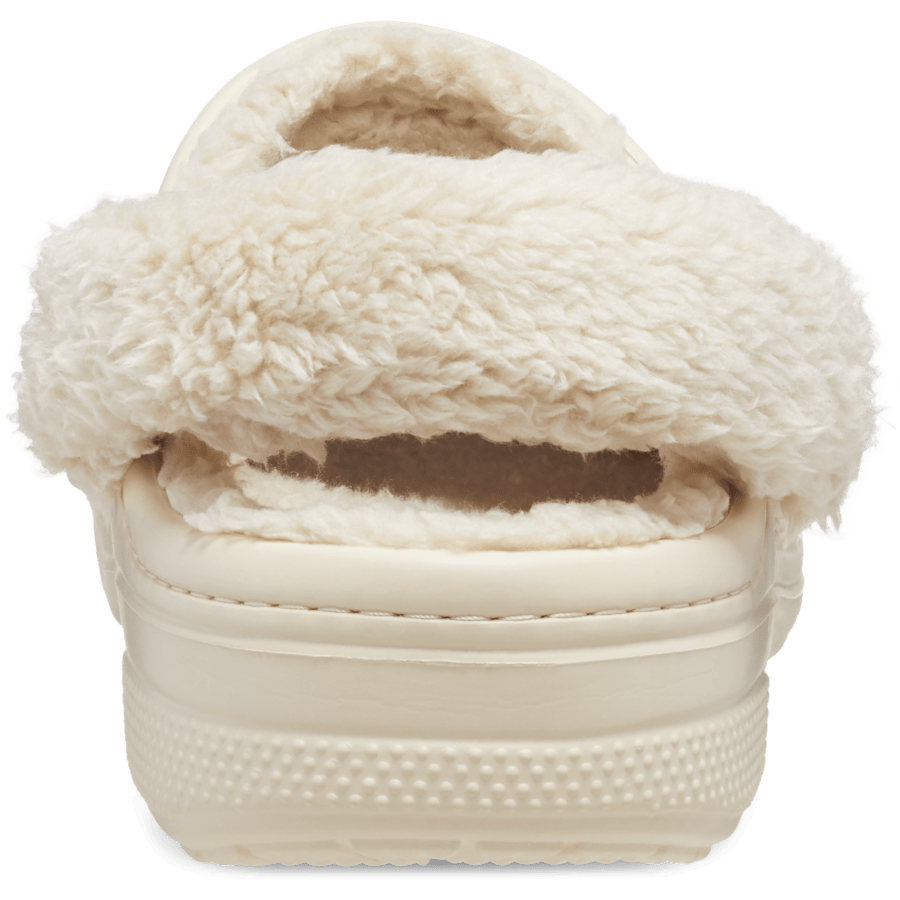 Baya Lined Fuzz-Strap Clog