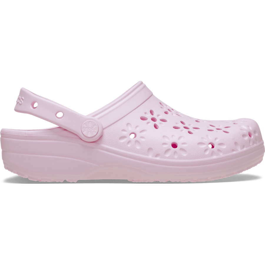 Classic Floral Cut-Out Clog