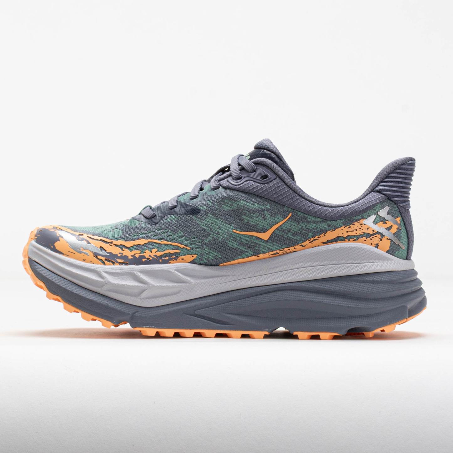 HOthtKA Stinson 7 Women's Grey Skies/Pale Tangerine