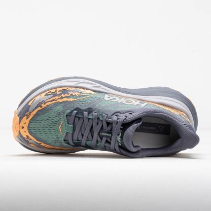 HOthtKA Stinson 7 Women's Grey Skies/Pale Tangerine
