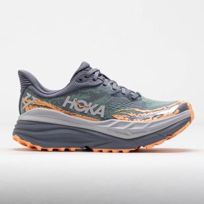 HOthtKA Stinson 7 Women's Grey Skies/Pale Tangerine