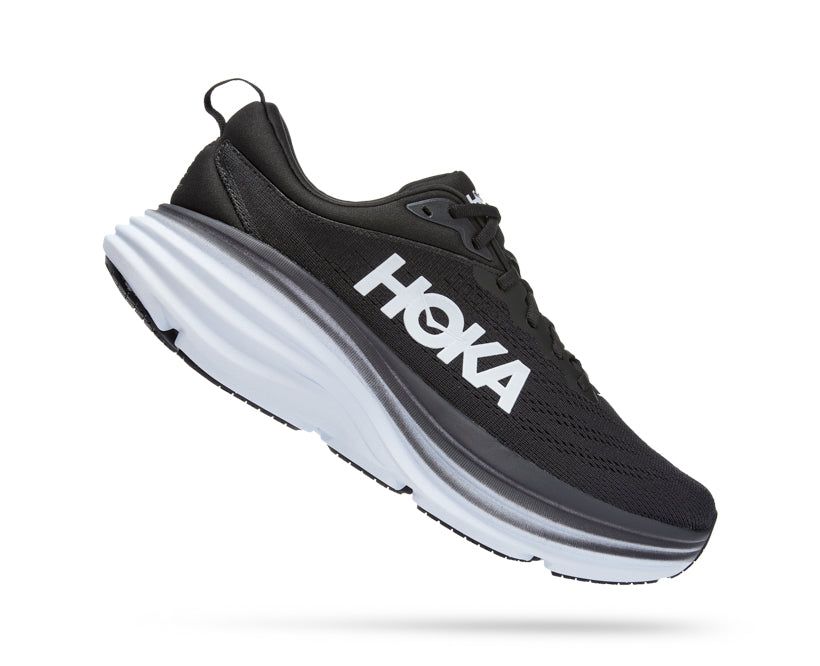 Hoka M BONDI 8 Black/White
