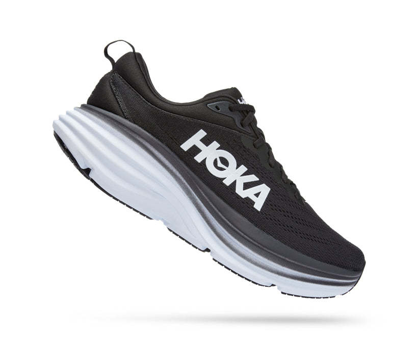Hoka M BONDI 8 Black/White