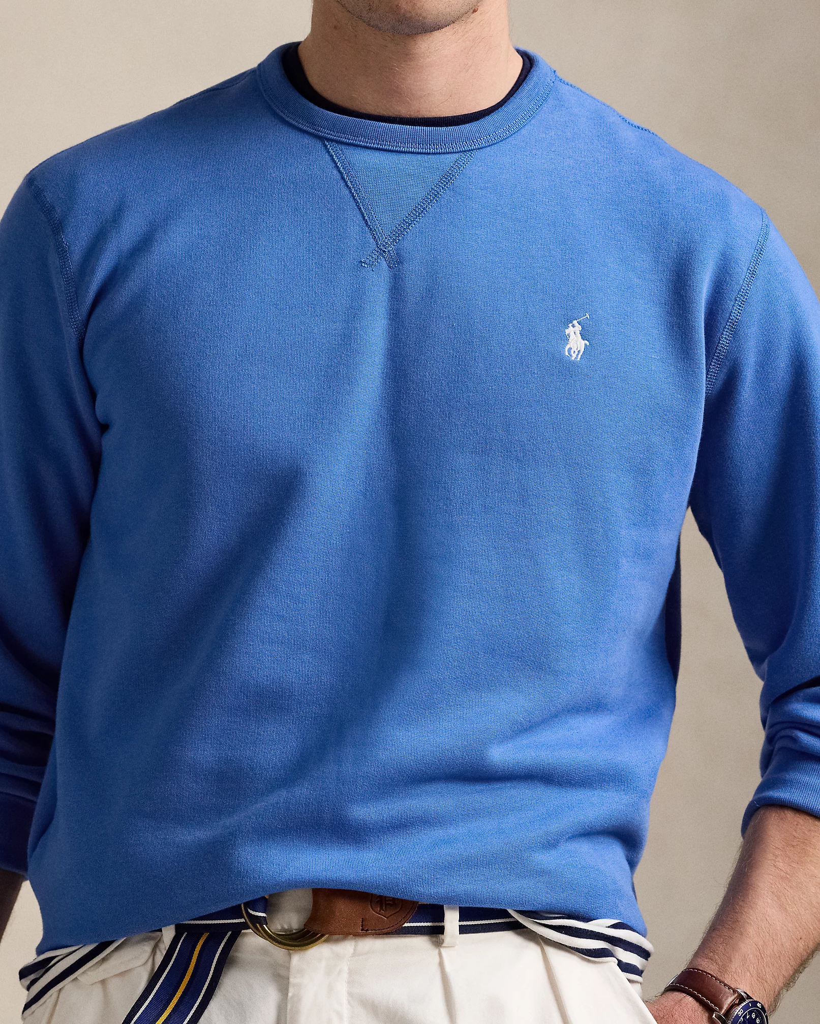 Le sweat RL en molleton