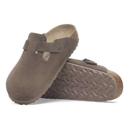 Boston Suede Leather - Concrete Gray