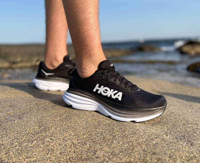 Hoka M BONDI 8 Black/White