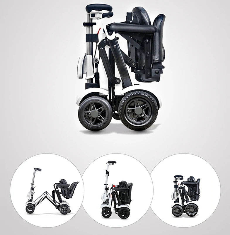 💥Rebajas de fin de año💥 Scooter de movilidad de 4 ruedas Transformer