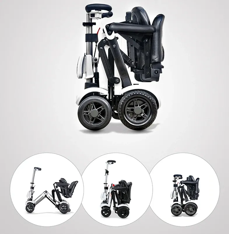 💥Rebajas de fin de año💥 Scooter de movilidad de 4 ruedas Transformer