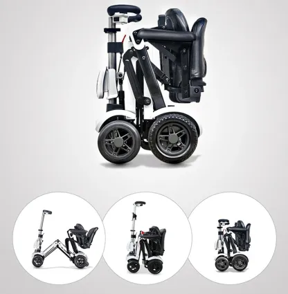 💥Rebajas de fin de año💥 Scooter de movilidad de 4 ruedas Transformer