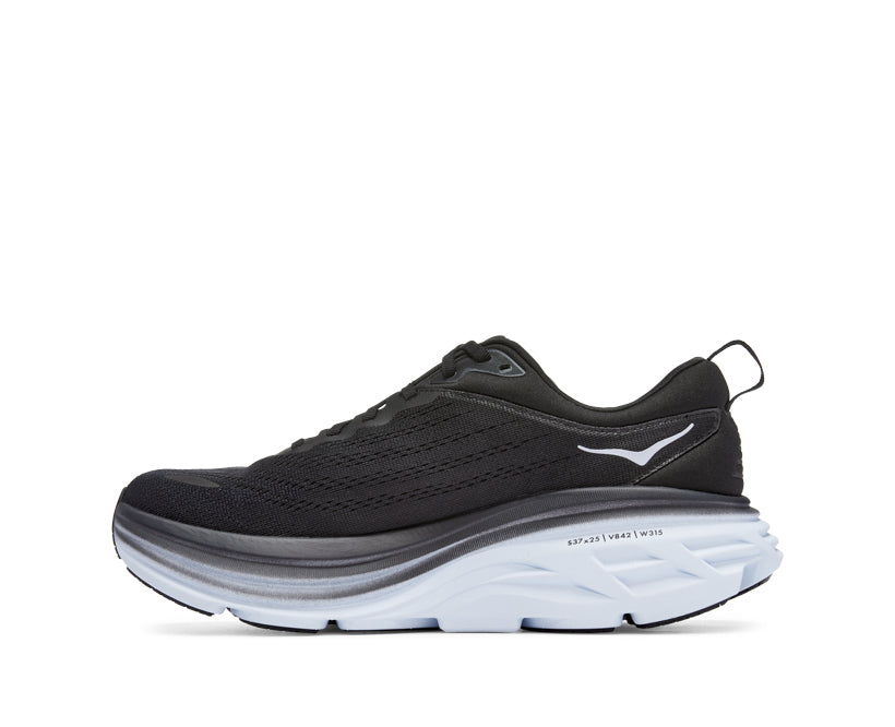 Hoka M BONDI 8 Black/White