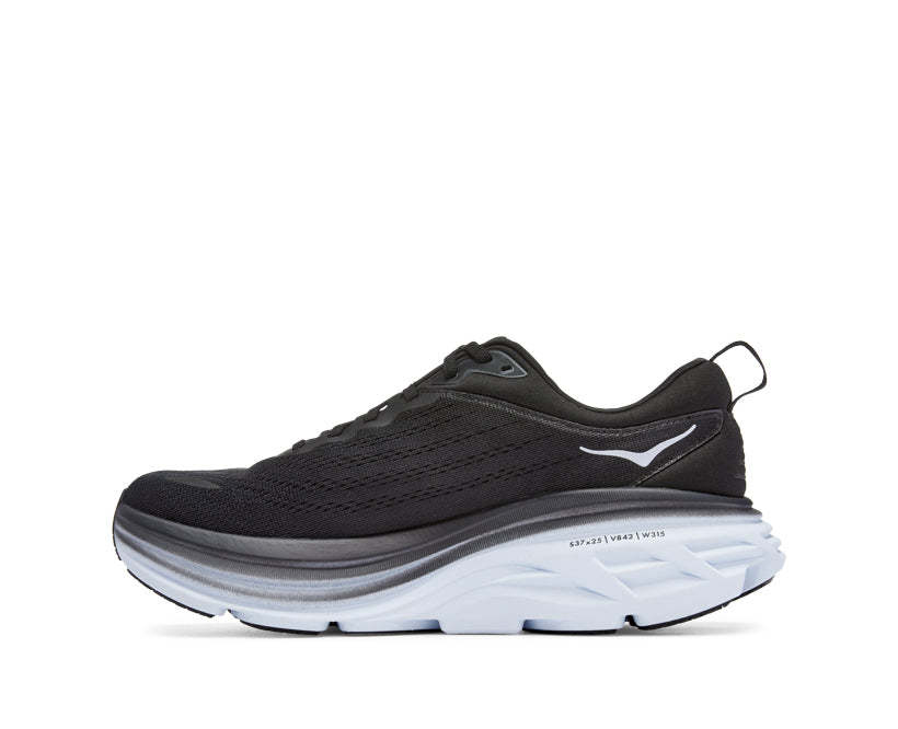 Hoka M BONDI 8 Black/White