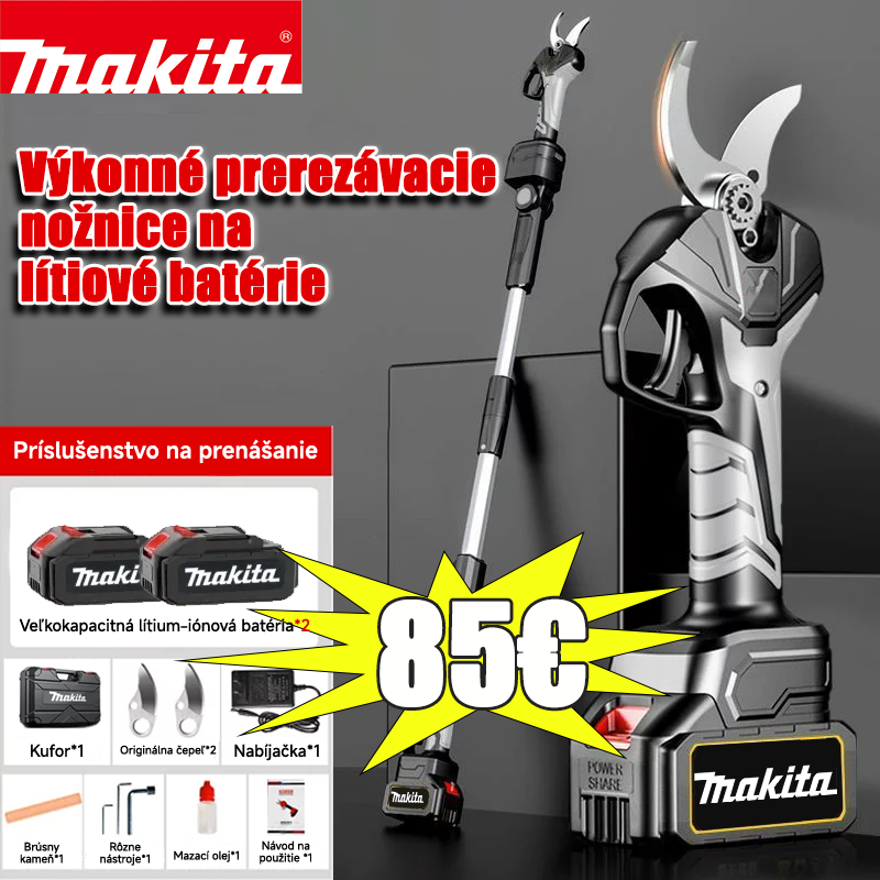 Makita 8000W Professional bezkefové lítiové záhradnícke nožnice