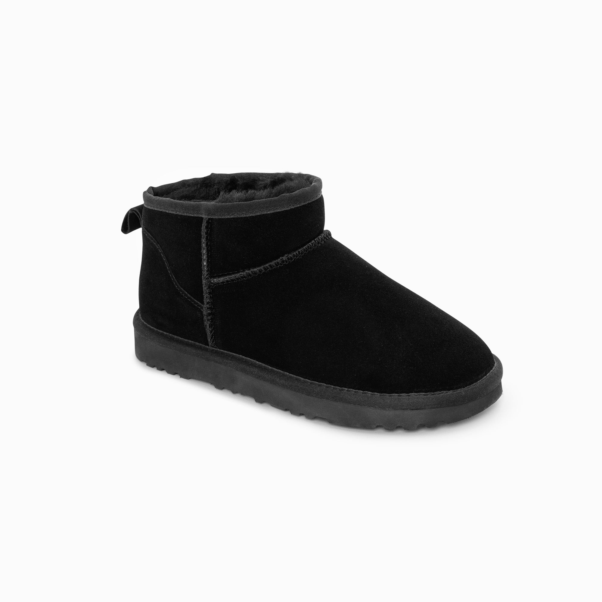 Ugg Boots Originální australská ovčí unisex kotníkový klasický semiš (unisex kravský semiš)