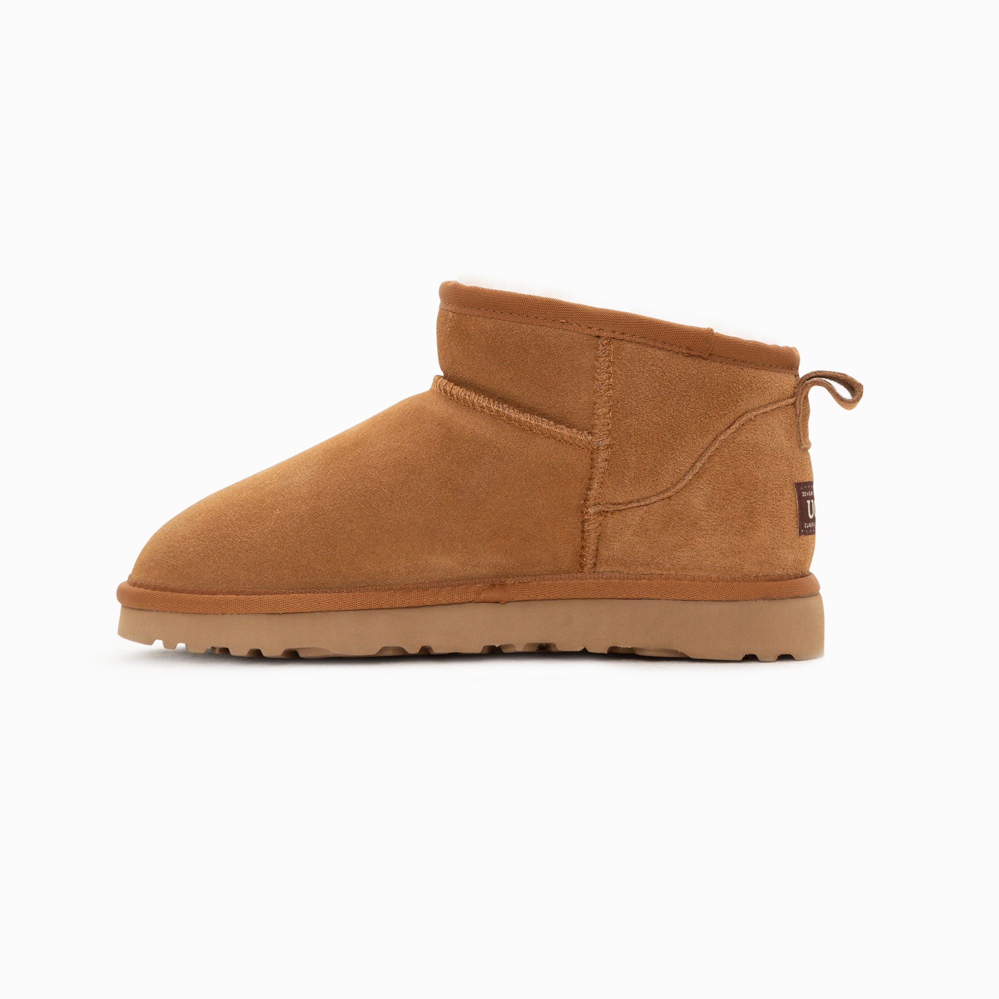 Ugg Boots Originální australská ovčí unisex kotníkový klasický semiš (unisex kravský semiš)