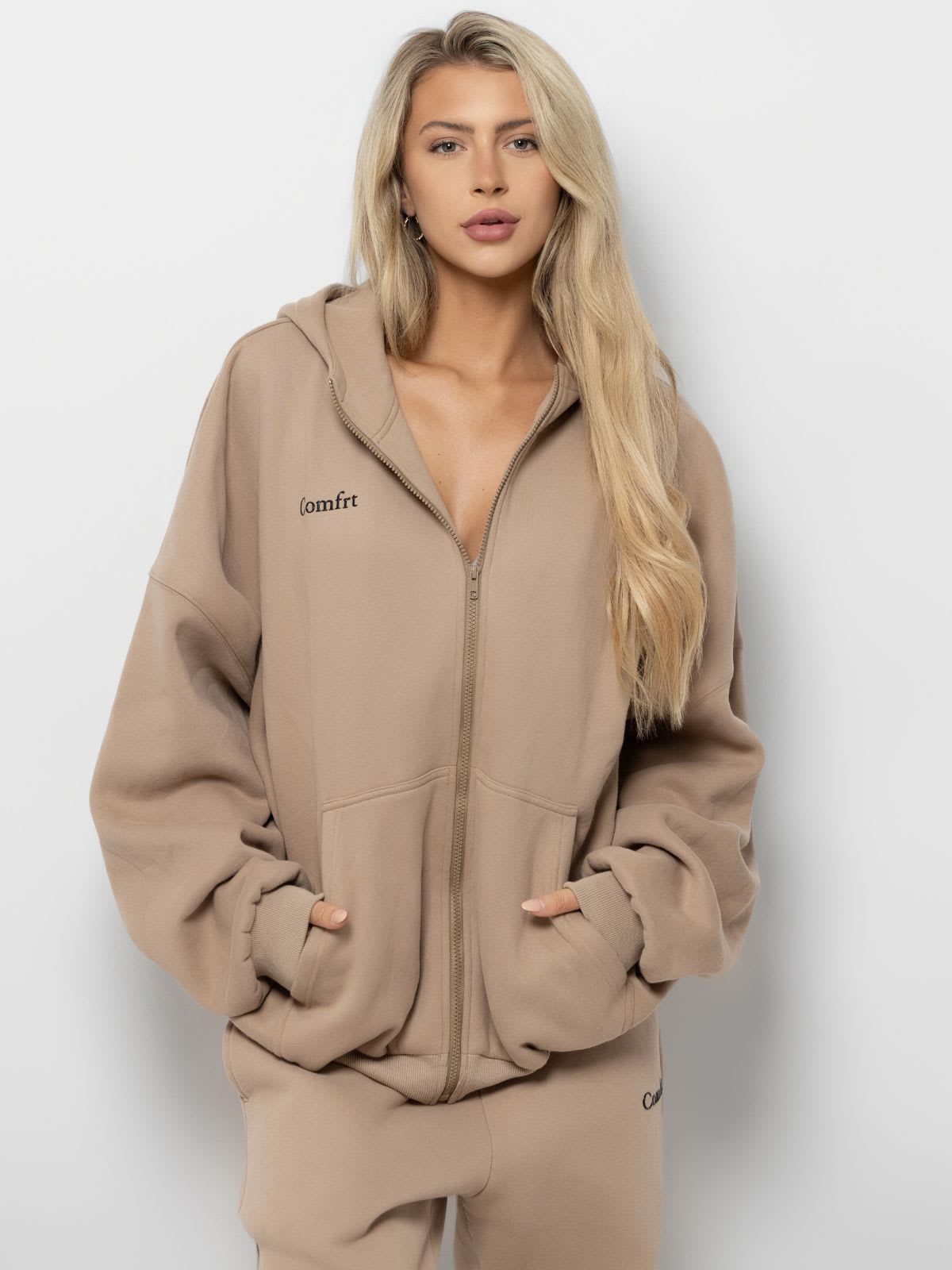 Mikina s kapucňou na zips