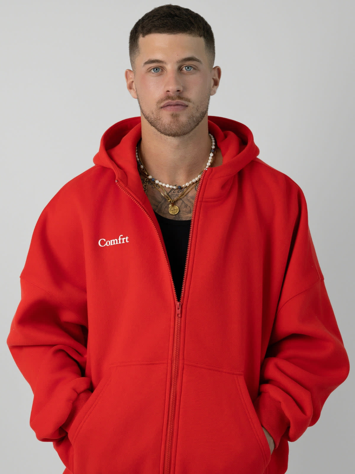 Mikina s kapucňou na zips