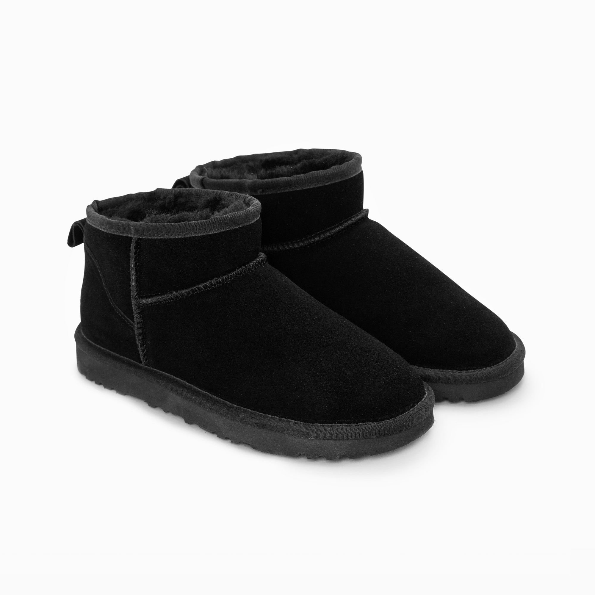 Ugg Boots Originální australská ovčí unisex kotníkový klasický semiš (unisex kravský semiš)