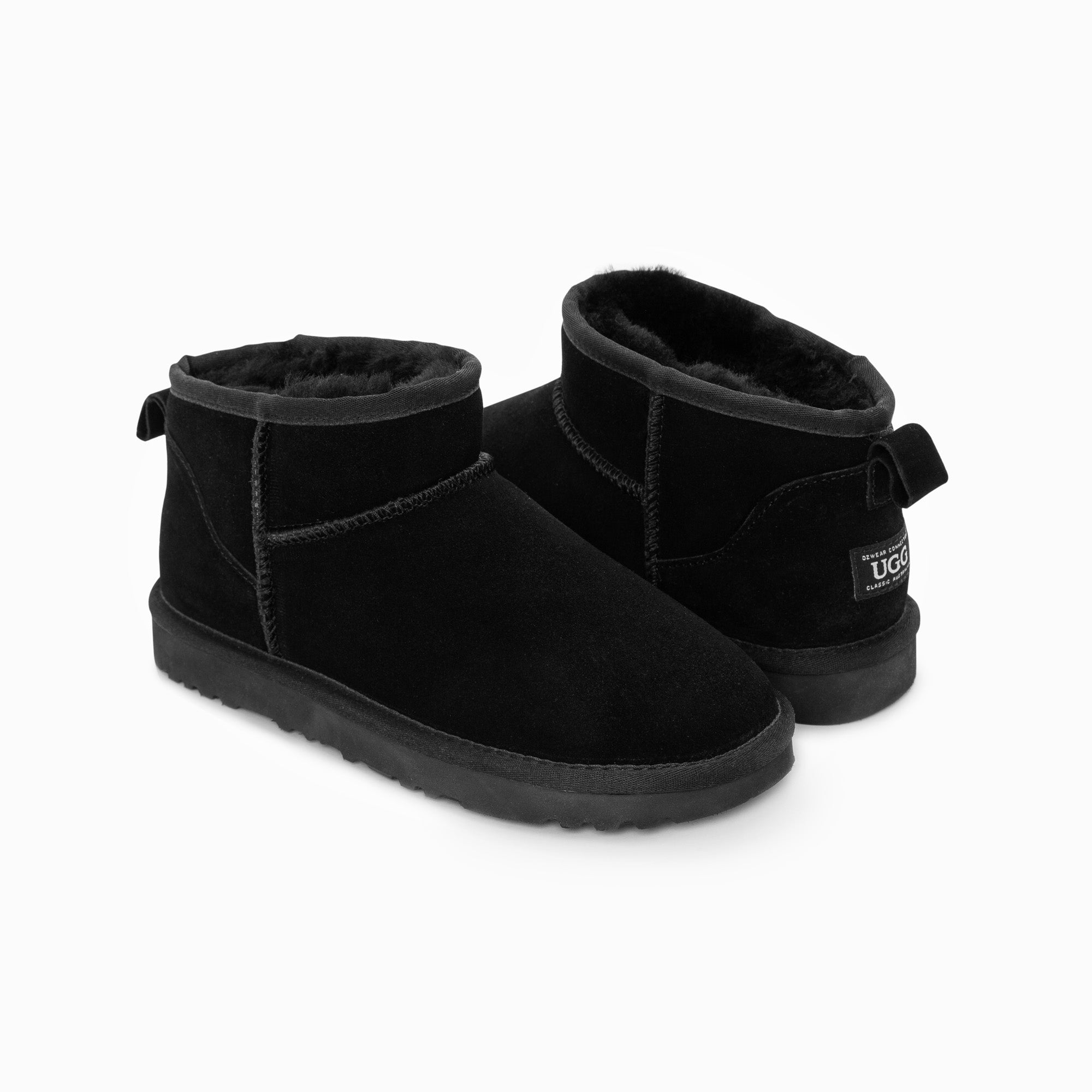 Ugg Boots Originální australská ovčí unisex kotníkový klasický semiš (unisex kravský semiš)