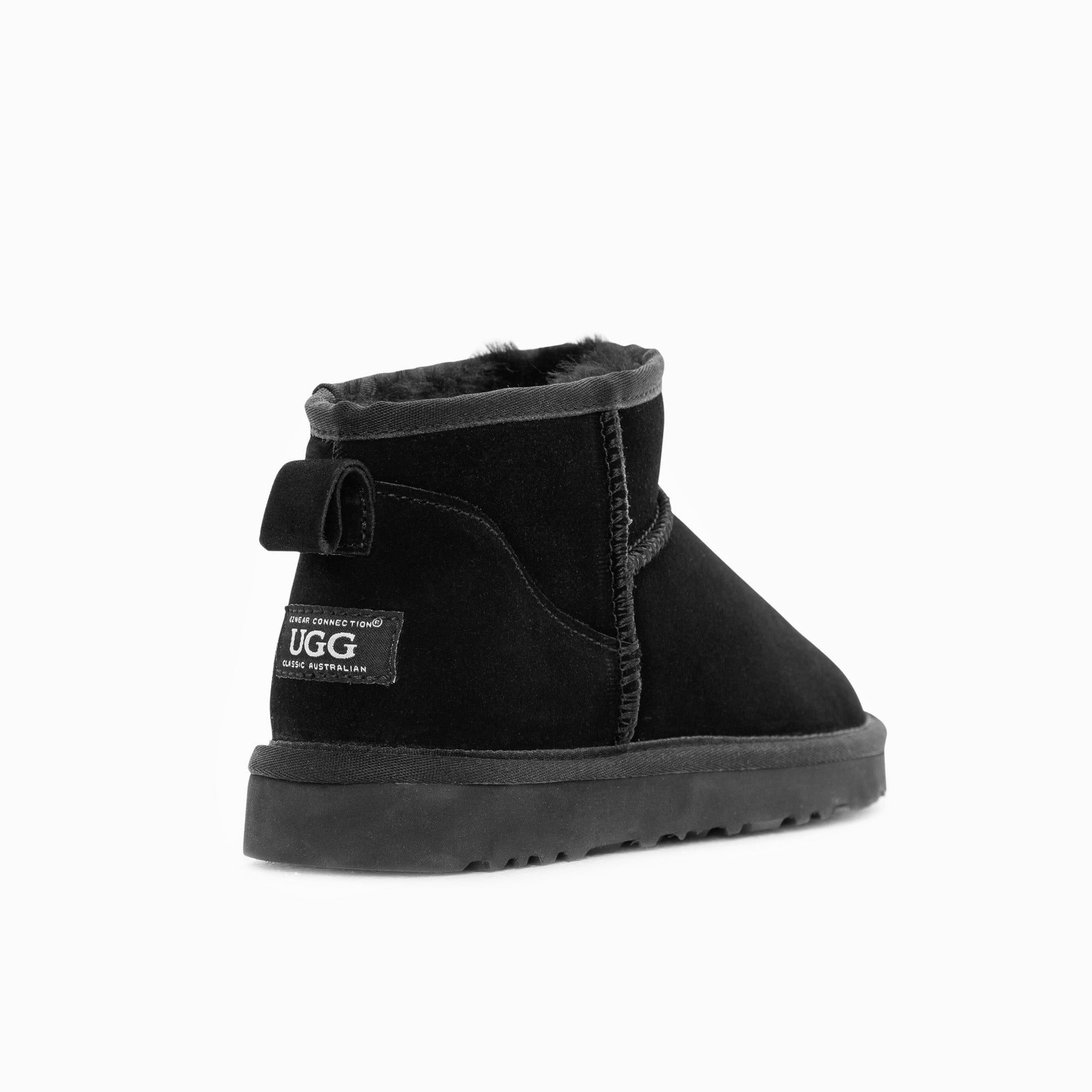 Ugg Boots Originální australská ovčí unisex kotníkový klasický semiš (unisex kravský semiš)